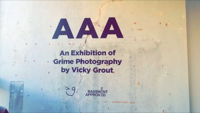 AAA: Grime Exhibition By Vicky Grout